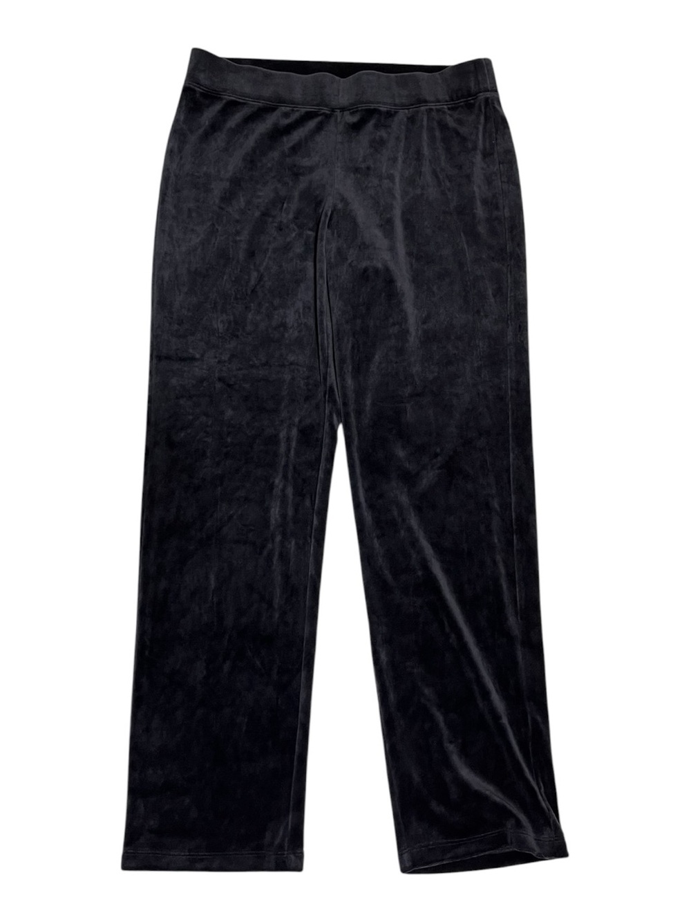 NWT Talbots Black Velour Pull-On Pants Size X
